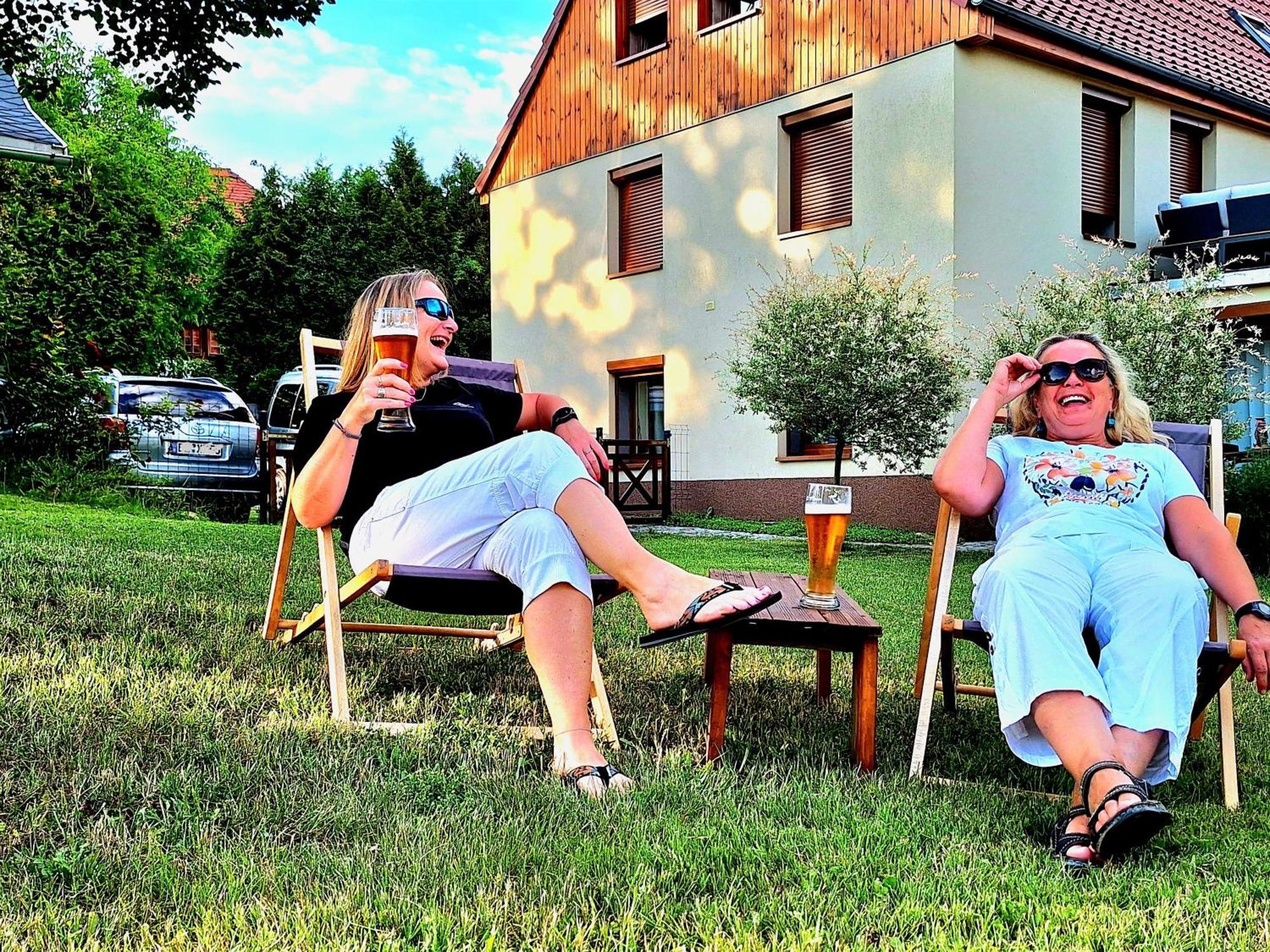 Ferienwohnungen Haselhuhn Hartau Bagian luar foto